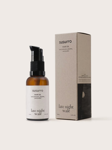 susurro｜輕潤植物護髮油 深夜散步 30mL